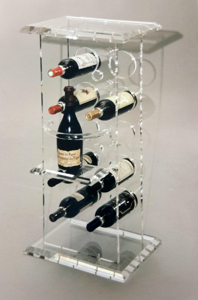 Acryl-Weinregal "Barolo"