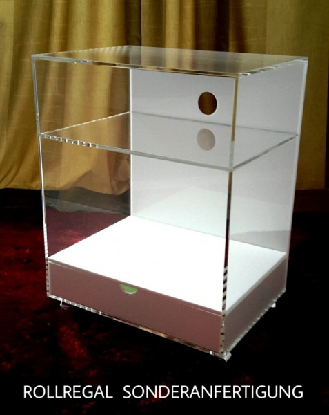 Acryl-Sonderanfertigung Container