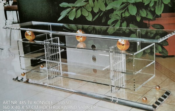 Acryl TV-Konsole "Lusso"