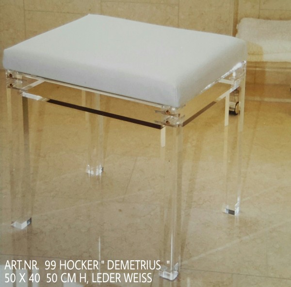 Acryl-Hocker "Demetrius"